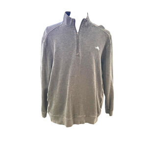 Tommy Bahama Men’s Gray 100% Cotton XL 1/4 Zip Pullover Sweatshirt